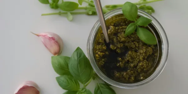 Pistáciovo-mandlové pesto do 10 minut