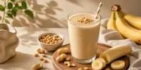 Arašídové smoothie s banánem