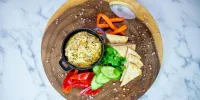 Krémový arašídový hummus bez tahini za 10 minut