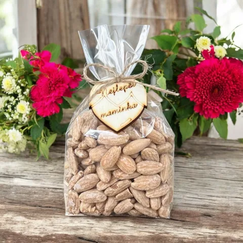 Mandle pražené solené