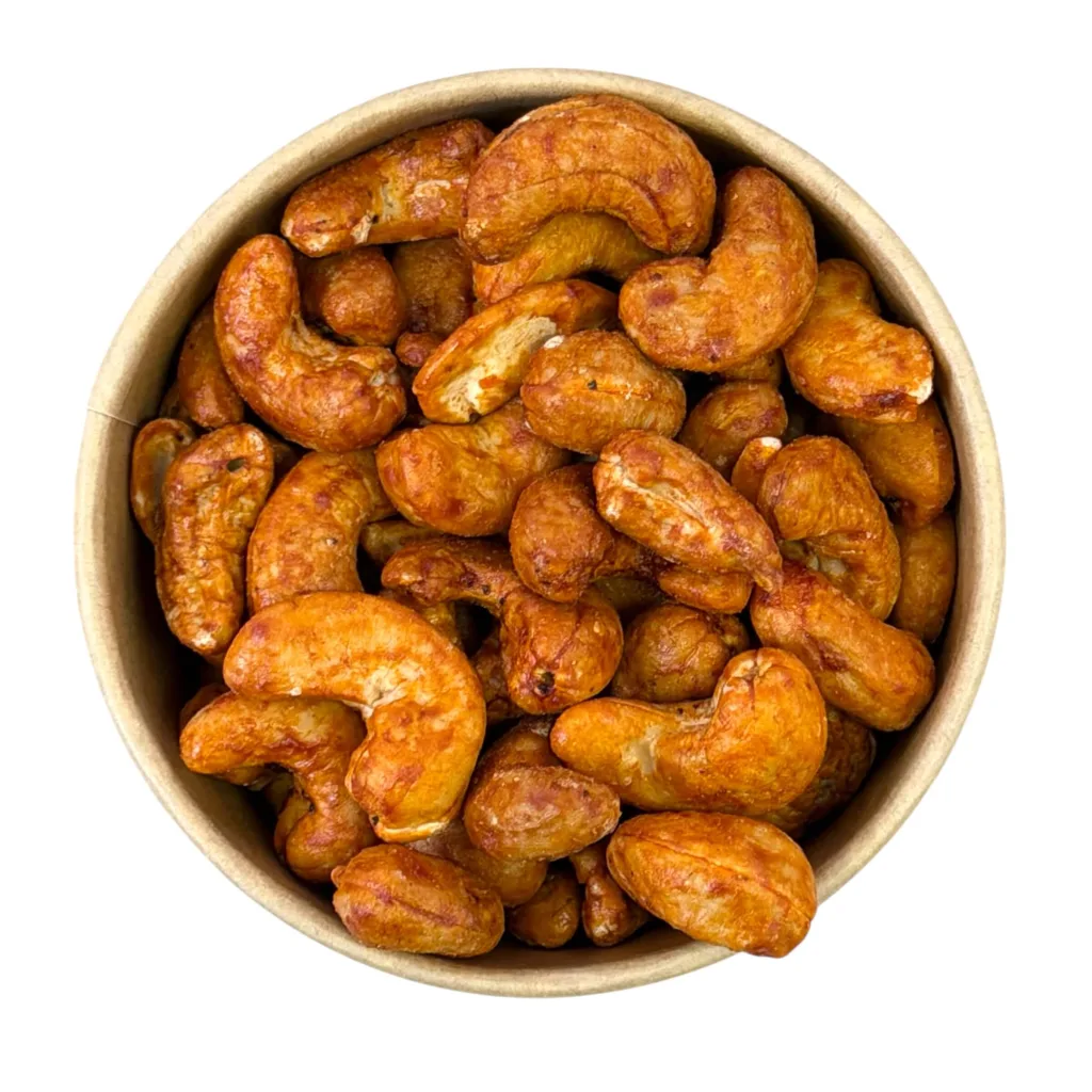 Kešu pražené s chili a limetkou