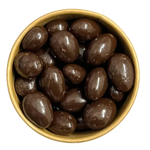 Mandle v hořké čokoládě