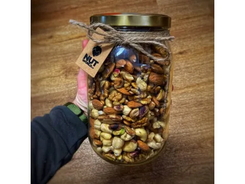 Směs ořechů natural ve skle — náhled 2