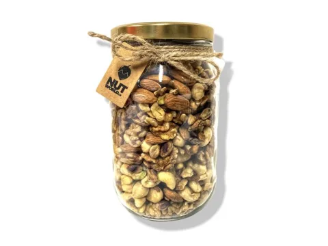Směs ořechů natural ve skle