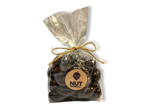 Mandle V HOŘKÉ ČOKOLÁDĚ v celofánu 200g