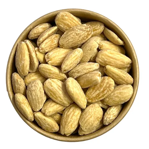 Mandle loupané pražené solené JUMBO