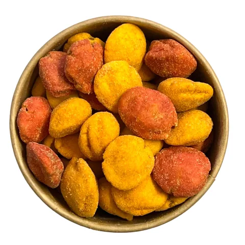 Arašídy v těstíčku se sýrovo-kečupovou příchutí