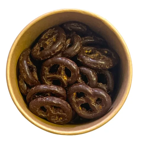 Preclíky v hořké čokoládě