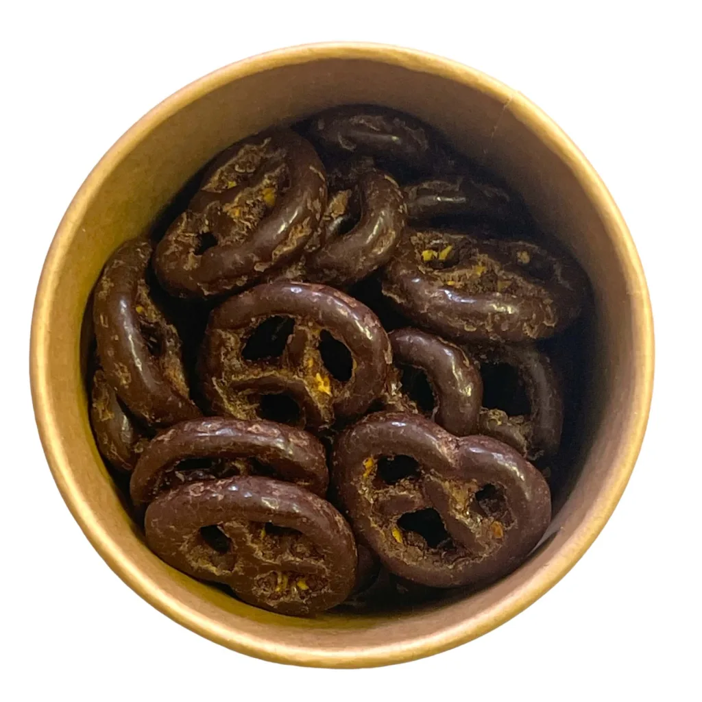 Preclíky v hořké čokoládě