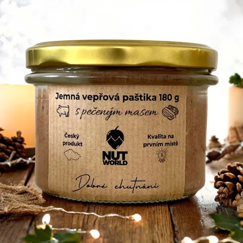 Vepřová paštika jemná s ořechy — náhled 3