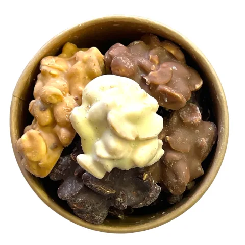 Arašídové hrudky - Mix barev