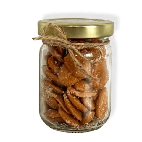 Dárková sklenička Exclusive – Mandle v medu a soli