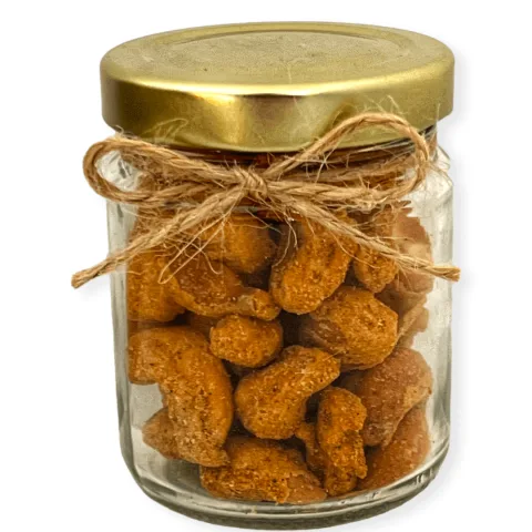 Dárková sklenička Exclusive – Kešu v těstíčku BBQ