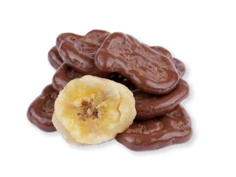 Banánové chipsy v mléčné čokoládě — náhled 2