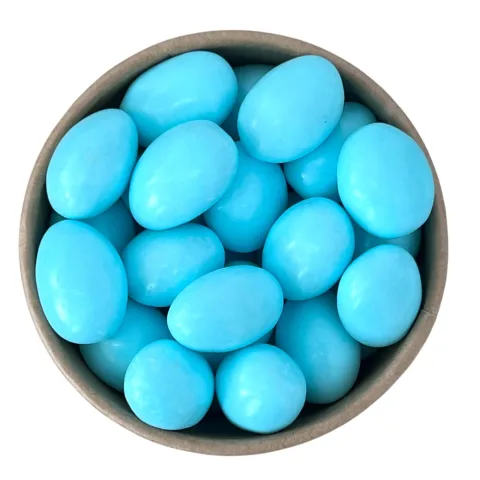 Svatební dárkové mandličky v hnědé krabičce s mašličkou — náhled 7