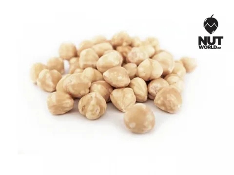 Lískové oříšky pražené blanšírované