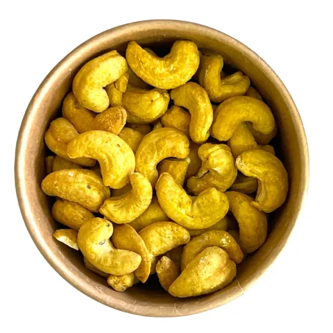 Kešu pražené solené s kari