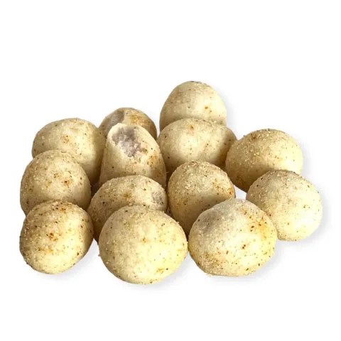 Arašídy v těstíčku s příchutí cibule a česneku