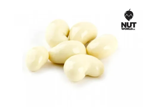 Kešu v bílé čokoládě