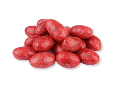 Mandle jahoda v bílé čokoládě