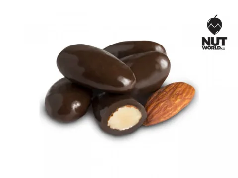 Mandle v hořké čokoládě