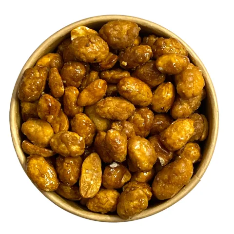 Arašídy v karamelu s vanilkovou příchutí