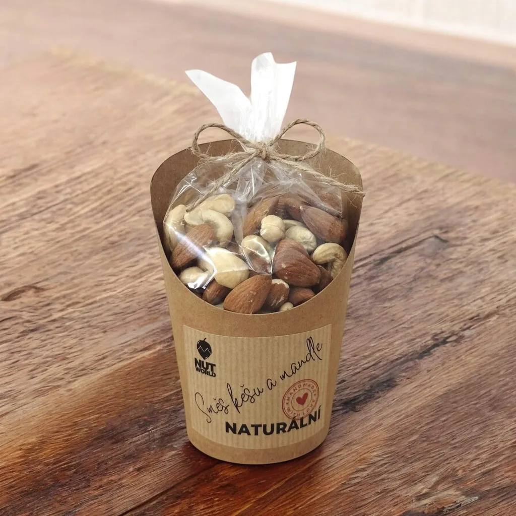 Směs kešu a mandlí natural