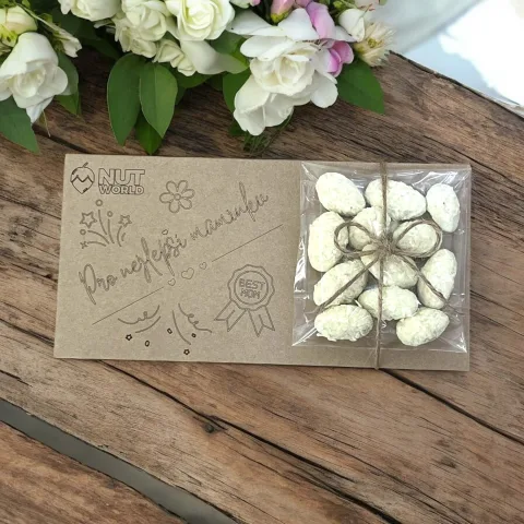 Mandle v bílé čokoládě s kokosem - Raffaello