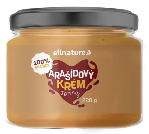 Allnature Arašídový krém jemný 220 g — náhled 1