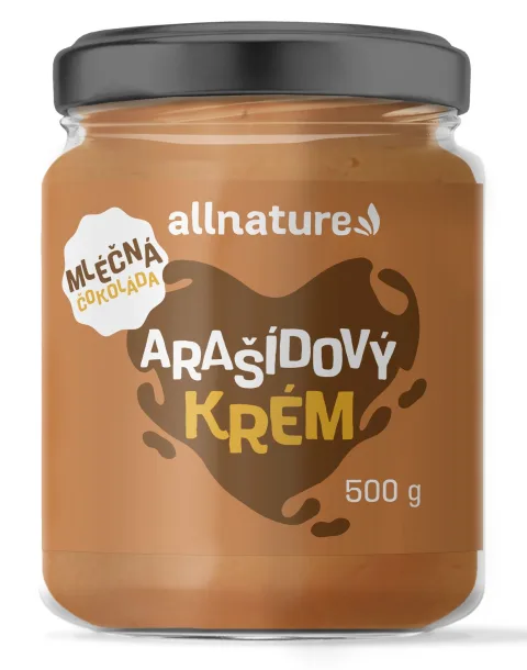 Arašídový krém s mléčnou čokoládou
