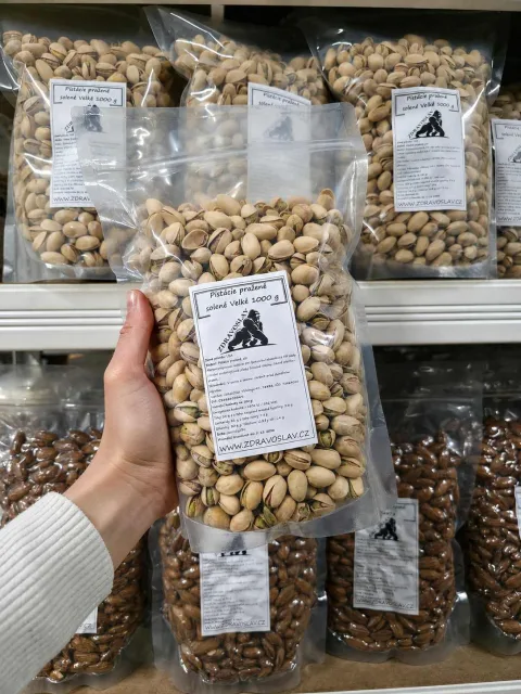 Pistácie pražené solené Velké 5  Kg — náhled 2