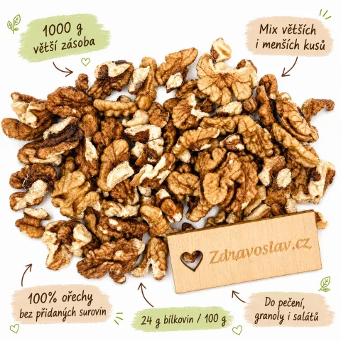 Vlašské ořechy MIX 1000 g — náhled 3