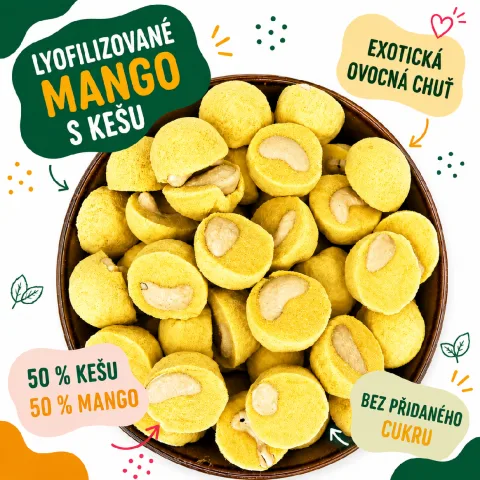 Lyofilizované mango s kešu — náhled 2