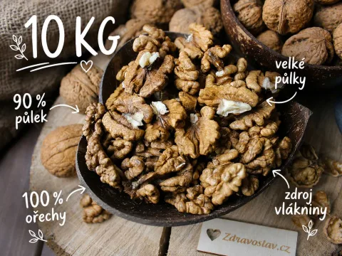 Vlašské ořechy Premium půlky 90 % — náhled 2