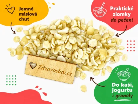 Makadamové ořechy ZLOMKY 250 g — náhled 3