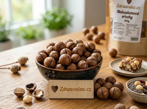 Makadamové ořechy ve skořápce s otvírákem 200 g — náhled 2