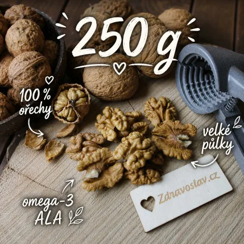 Vlašské ořechy Premium ( půlky 90% ) 250 g — náhled 4