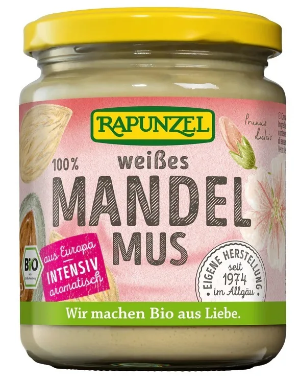 Rapunzel Pasta z nepražených mandlí 100 % BIO