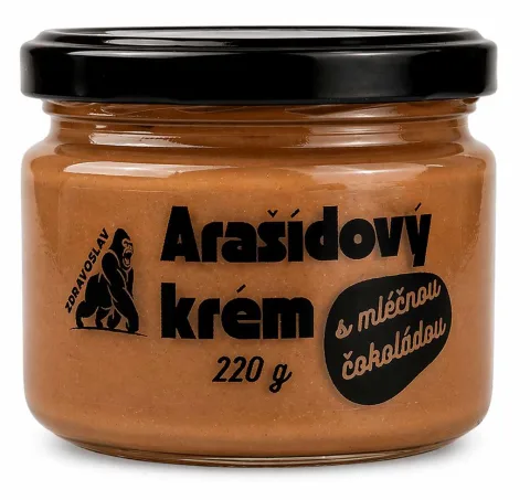 Arašídový krém s mléčnou čokoládou — náhled 1