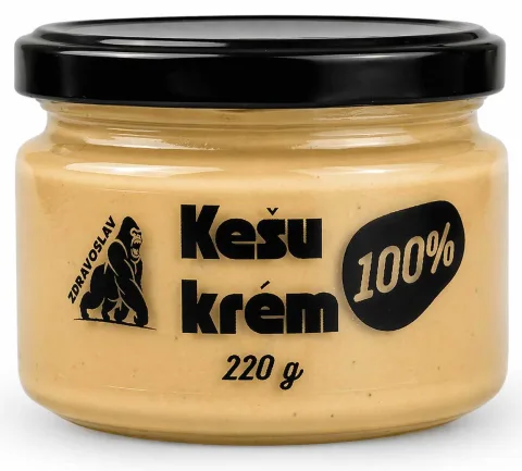 Kešu krém 100% (pražené kešu ořechy)