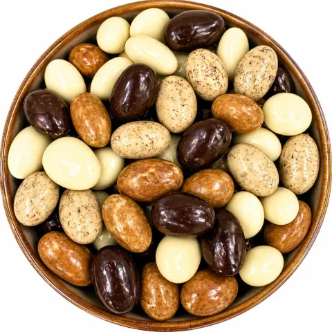 Královské mandle mix čokolád