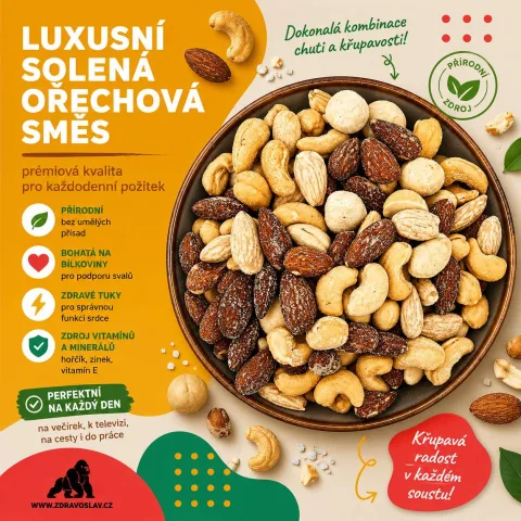 Luxusní solená ořechová směs — náhled 2