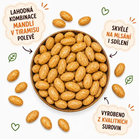 Mandle v tiramisu polevě — náhled 2