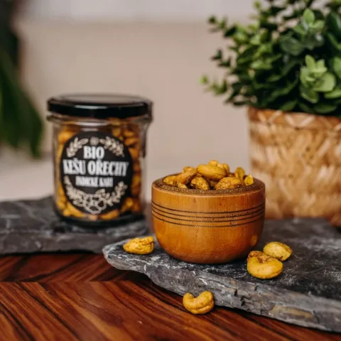 Kešu ořechy s indickým kari BIO — náhled 8