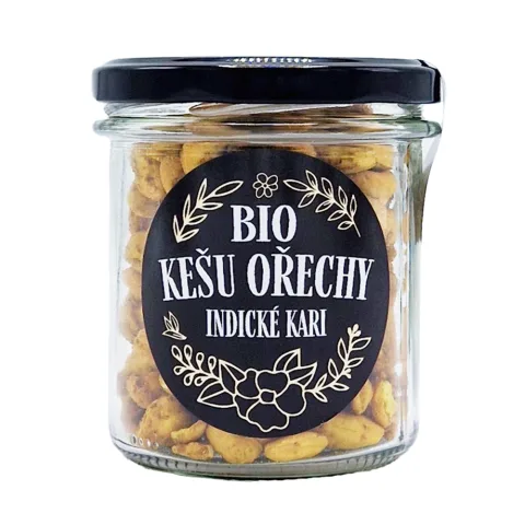 Kešu ořechy s indickým kari BIO — náhled 2