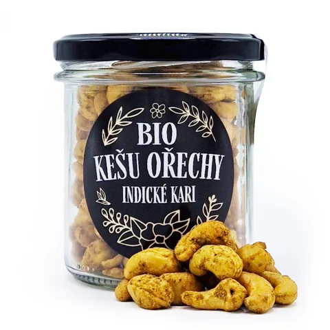 Kešu ořechy s indickým kari BIO — náhled 1