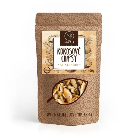 Kokosové chipsy se slupkou — náhled 1