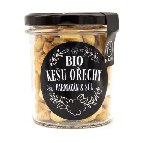 Kešu ořechy s parmezánem a Fleur de Sel BIO — náhled 1