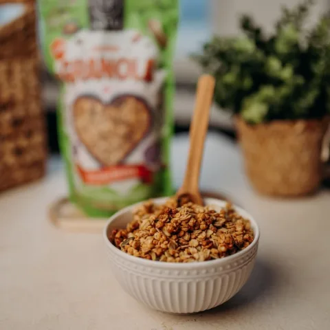 Protein granola s arašídovým máslem — náhled 3
