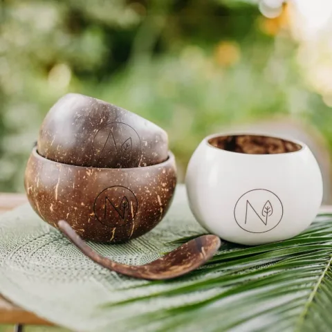 Kokosová miska natural — náhled 3